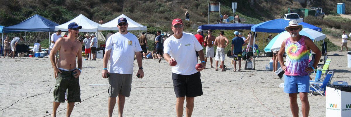 Beach Bocce Ball Tournament