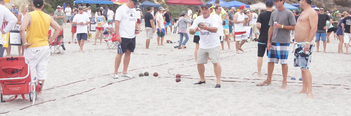 Beach Bocce Ball Tournament
