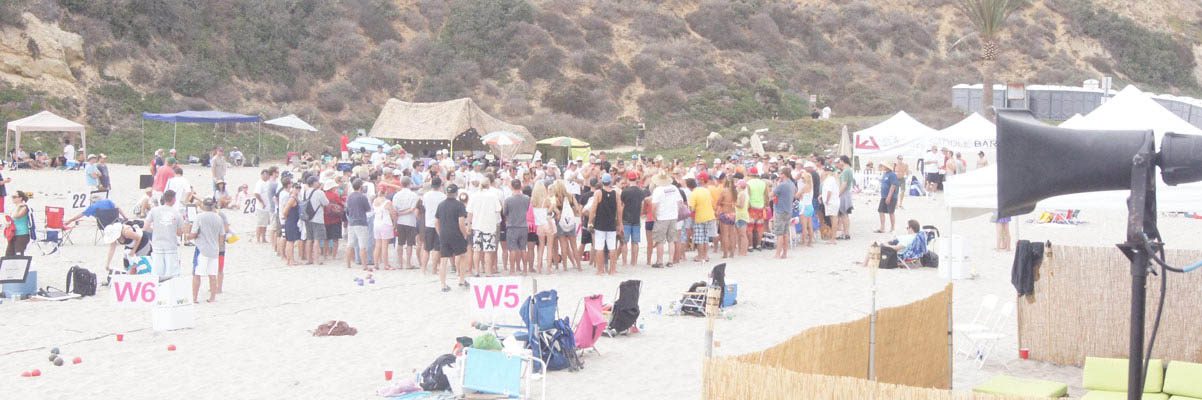 Beach Bocce Ball Tournament