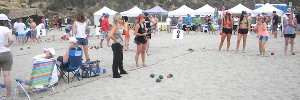 Beach Bocce Ball Tournament