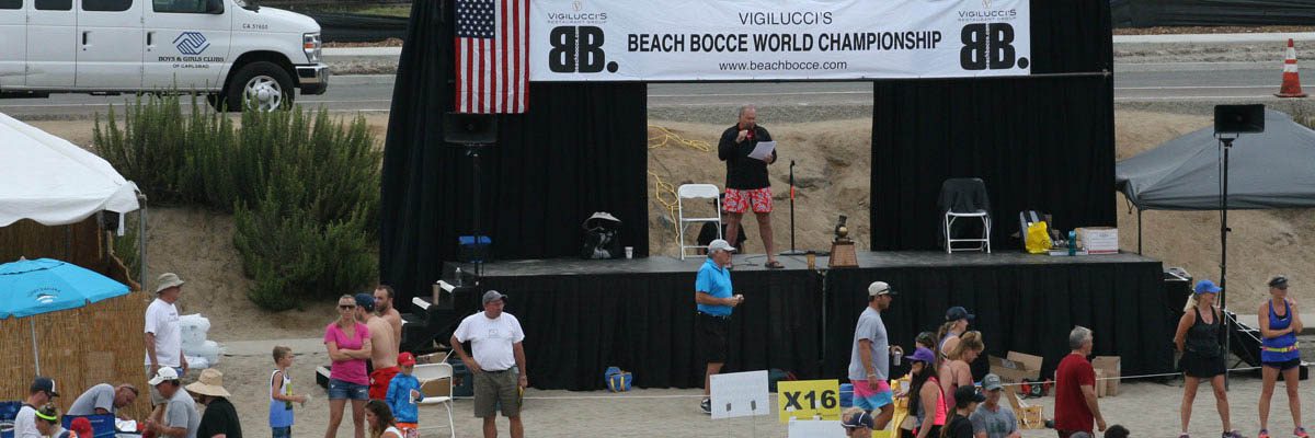 Beach Bocce Ball Tournament