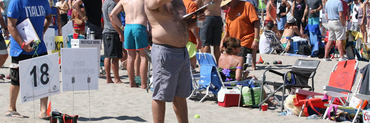Beach Bocce Ball Tournament