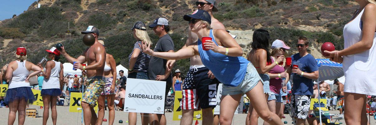 Beach Bocce Ball Tournament