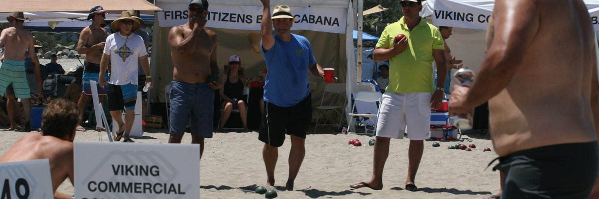 Beach Bocce Ball Tournament