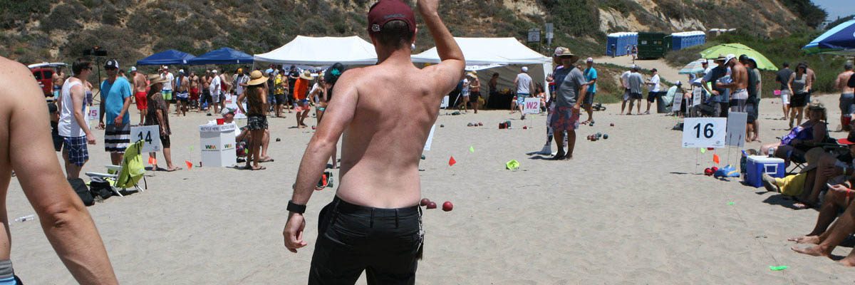 Beach Bocce Ball Tournament